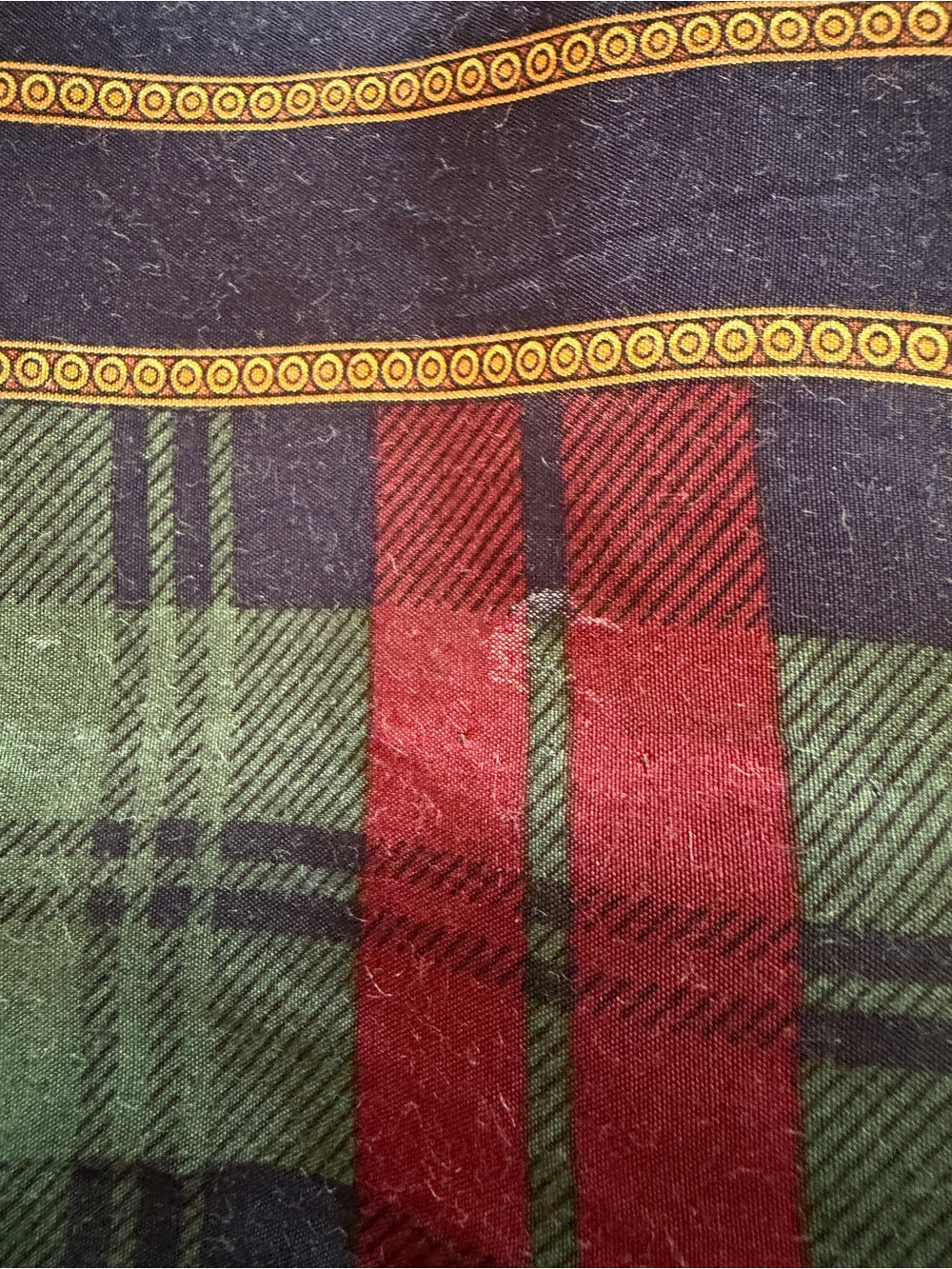 Vintage Ralph Lauren Blue Label Tartan Plaid Equestrian Skirt - Picture 8 of 10